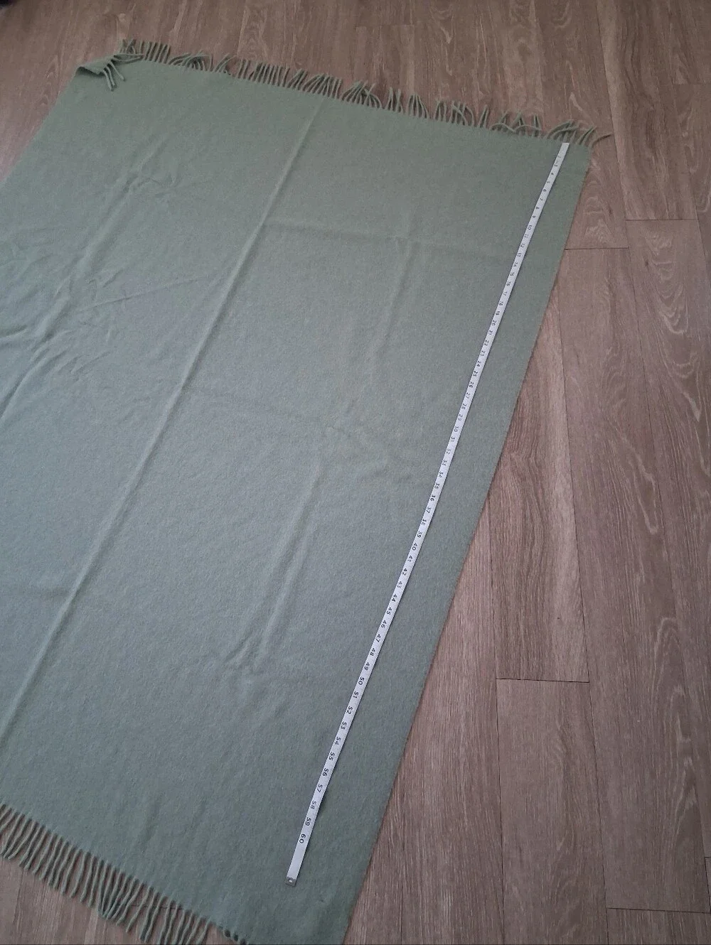 Alicia Adams Alpaca Throw In Sage Green